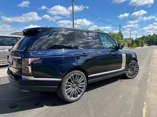 2021 Land Rover Range Rover IV Рестайлинг, синий, 7000000 рублей, вид 3