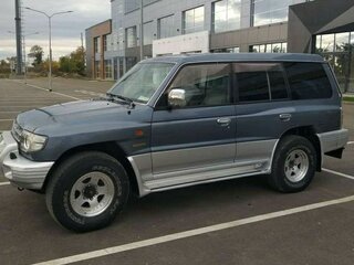 1997 Mitsubishi Pajero II Рестайлинг, синий, 800000 рублей, вид 3