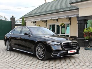 2021 Mercedes-Benz S-Класс 500 Long 4MATIC VII (W223), чёрный, 11600000 рублей, вид 3