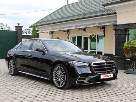 2021 Mercedes-Benz S-Класс 500 Long 4MATIC VII (W223), чёрный, 12700000 рублей, вид 3