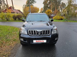 2007 Toyota Land Cruiser Prado 5-speed 120 Series Рестайлинг, чёрный, 2500000 рублей, вид 1