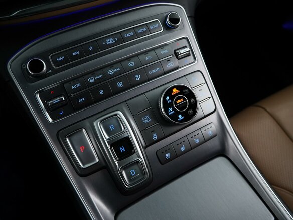 2022 Hyundai Santa Fe IV Рестайлинг, серый, 4277099 рублей - вид 18