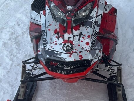 2022 BRP Ski-Doo Summit 850, красный, 2500000 рублей, вид 2