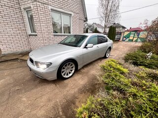 2002 BMW 7 серии 730d IV (E65/E66), серебристый, 950000 рублей, вид 1