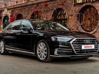 2020 Audi A8 Long 50 TFSI IV (D5), чёрный, 9200000 рублей, вид 1