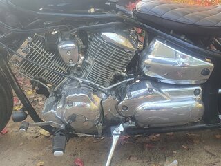 2001 Yamaha XVS1100, чёрный, 565000 рублей, вид 4