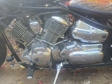 2001 Yamaha XVS1100, чёрный, 565000 рублей, вид 4