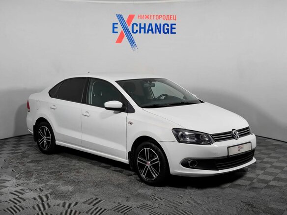 2014 Volkswagen Polo V, белый - вид 3