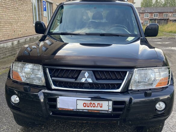 2006 Mitsubishi Pajero III Рестайлинг, чёрный, 1800000 рублей - вид 1