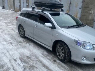 2009 Toyota Corolla Fielder X (E140, E150) Рестайлинг, серый, 1000000 рублей, вид 3