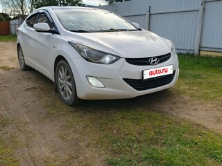 2013 Hyundai Elantra V (MD), белый, 987000 рублей, вид 2