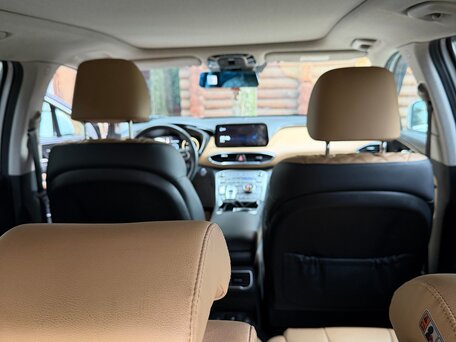 2021 Hyundai Santa Fe IV Рестайлинг, чёрный, 3870000 рублей, вид 5