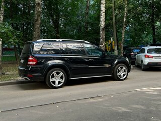 2011 Mercedes-Benz GL-Класс 500 I (X164) Рестайлинг, чёрный, 1700000 рублей, вид 3