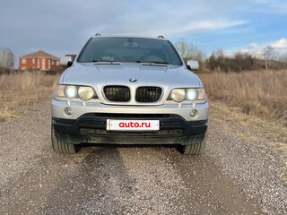 2003 BMW X5 3.0d I (E53), серебристый, 920000 рублей, вид 1