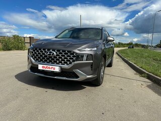 2021 Hyundai Santa Fe IV Рестайлинг, серый, 3200000 рублей, вид 2