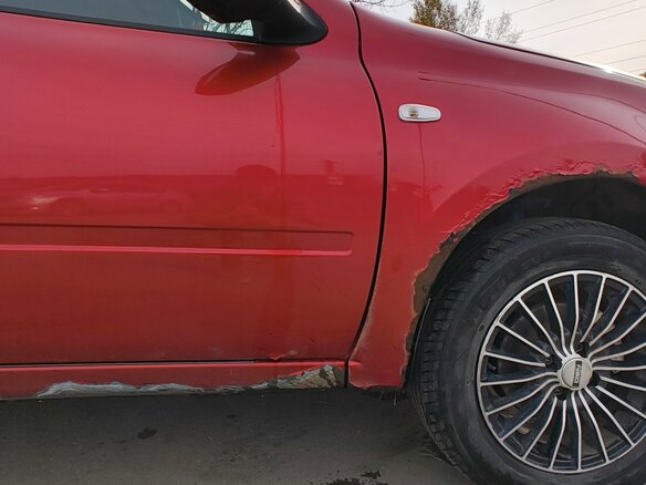 2017 Datsun mi-DO, оранжевый, 380000 рублей - вид 6