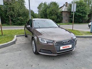 2016 Audi A4 V (B9), коричневый, 1800000 рублей, вид 4