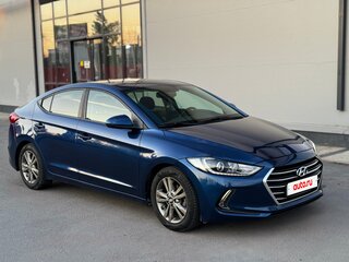 2017 Hyundai Elantra VI (AD), синий, 1200000 рублей, вид 2