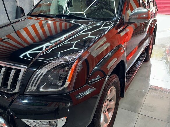 2004 Toyota Land Cruiser Prado 120 Series, чёрный, 1960000 рублей - вид 3