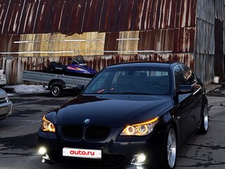2008 BMW 5 серии 525d V (E60/E61) Рестайлинг, синий, 1500000 рублей, вид 2