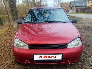 2010 Lada (ВАЗ) Kalina I, красный, 205000 рублей, вид 3