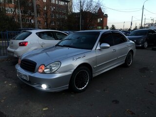 2005 Hyundai Sonata IV (EF) Рестайлинг, серый, 330000 рублей, вид 1