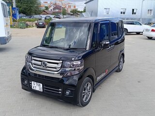 2016 Honda N-BOX I Рестайлинг, чёрный, 790000 рублей, вид 1