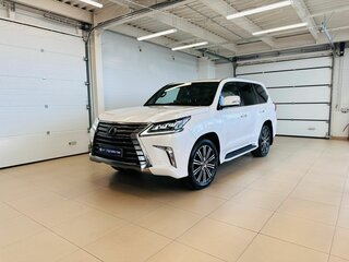 2018 Lexus LX 570 III Рестайлинг 2, белый, 9999900 рублей, вид 2