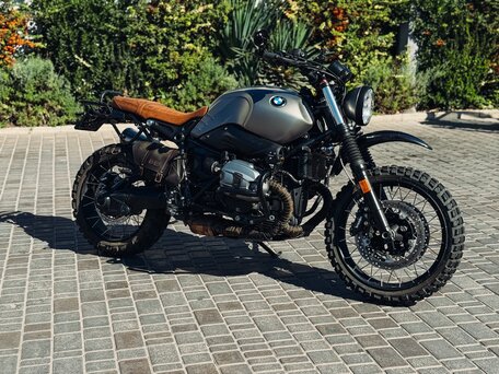 2018 BMW R Nine T Scrambler, серебристый, 1150000 рублей, вид 1