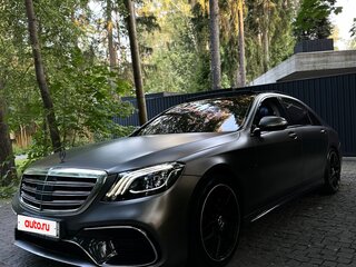 2014 Mercedes-Benz S-Класс 500 VI (W222, C217), чёрный, 4200000 рублей, вид 3