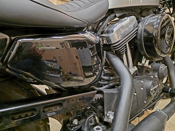 2021 Harley-Davidson Sportster 1200, серый, 1250000 рублей - вид 13