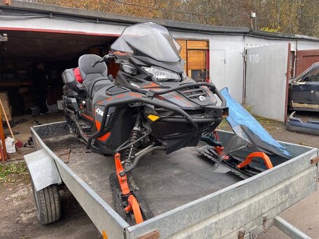 2020 BRP Lynx Commander Re 900: Ace Turbo R, оранжевый, 2000000 рублей, вид 2