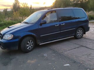 2005 Kia Carnival I Рестайлинг, синий, 400000 рублей, вид 4