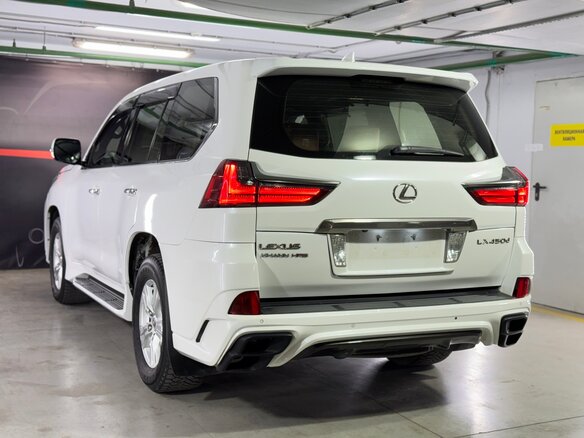 2017 Lexus LX 450d III Рестайлинг 2, белый, 6950000 рублей - вид 10
