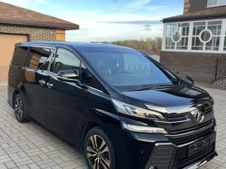 2017 Toyota Vellfire II Рестайлинг, чёрный, 3600000 рублей, вид 3