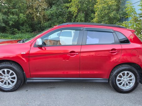 2011 Mitsubishi ASX I, красный, 820000 рублей, вид 3