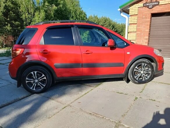 2012 Suzuki SX4 I (Classic) Рестайлинг, красный, 1037000 рублей - вид 7