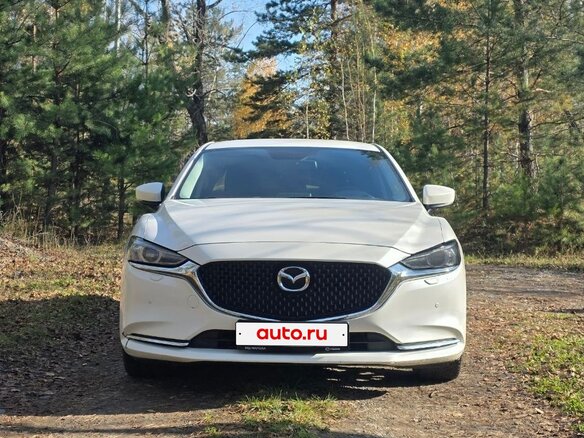 2019 Mazda 6 III (GJ) Рестайлинг 2, белый, 2400000 рублей - вид 1