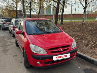2008 Hyundai Getz I Рестайлинг, красный, 650000 рублей, вид 5