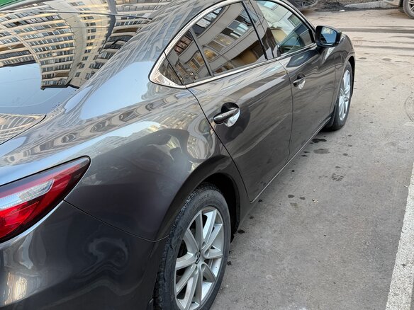 2018 Mazda 6 III (GJ) Рестайлинг 2, серый, 2300000 рублей - вид 6