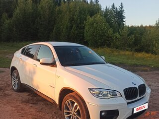 2014 BMW X6 30d I (E71) Рестайлинг, белый, 3450000 рублей, вид 4