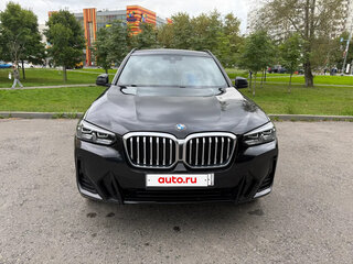 2021 BMW X3 30i xDrive III (G01) Рестайлинг, чёрный, 4500000 рублей, вид 2