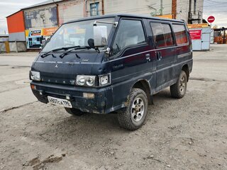 1990 Mitsubishi Delica III, синий, 320000 рублей, вид 1
