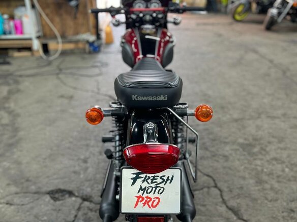 2012 Kawasaki W 800, пурпурный, 750000 рублей - вид 7