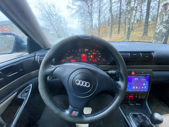 2001 Audi A4 I (B5) Рестайлинг, синий, 450000 рублей - вид 8