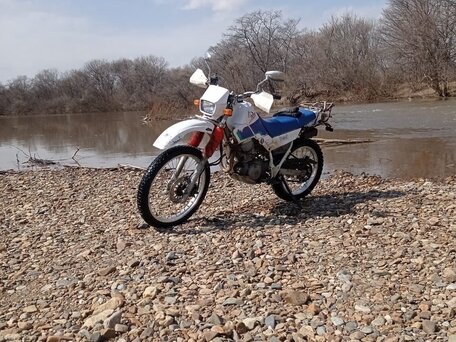 1993 Yamaha XT225 Serow, белый, 150000 рублей, вид 2
