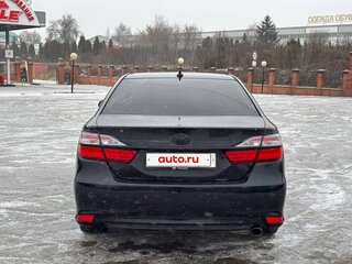 2018 Toyota Camry VII (XV50) Рестайлинг 2, чёрный, 1915000 рублей, вид 5