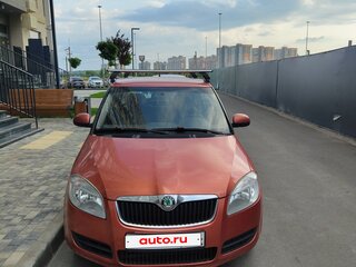 2008 Skoda Fabia II, оранжевый, 290000 рублей, вид 2