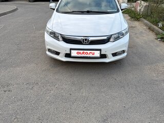 2012 Honda Civic IX, белый, 1310000 рублей, вид 1