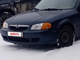 1999 Mazda Protege III (BJ), синий, 300000 рублей, вид 1